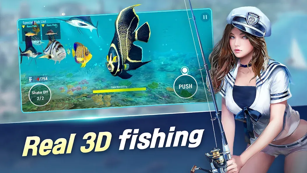 World Fishing Championship (Чемпионат мира по рыбной ловле)  [МОД Menu] Screenshot 4