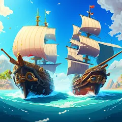 Скачать взлом Pirate Raid - Caribbean Battle (Пиратское налетении)  [МОД Много монет] - стабильная версия apk на Андроид