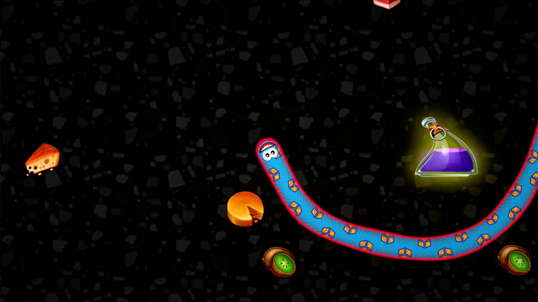 Worms Zone .io - Hungry Snake  [МОД Mega Pack] Screenshot 4