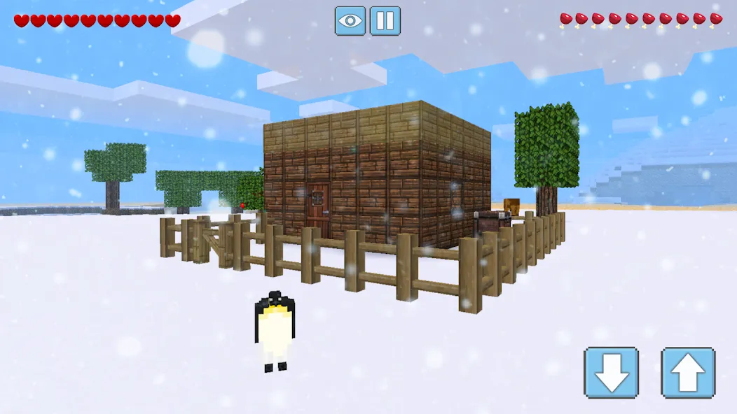 Winter Craft - Block Craft (Винтер Крафт)  [МОД Все открыто] Screenshot 5