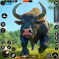 Взломанная Wild Animal Deer Hunting Games (Охота на диких зверей с оружием  игры)  [МОД Бесконечные монеты] - последняя версия apk на Андроид