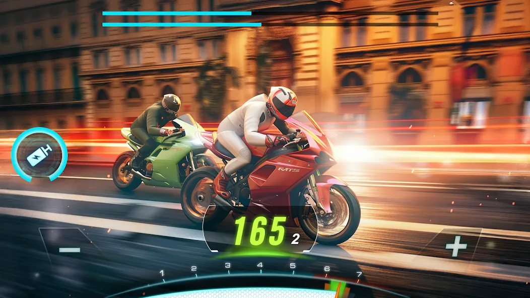 Motor Bike: Xtreme Races  [МОД Много денег] Screenshot 2