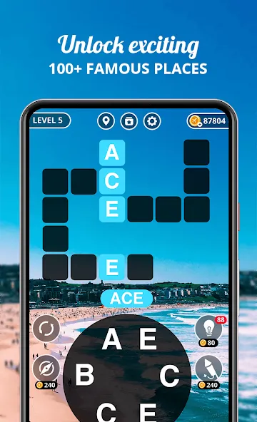 Wordwise® - Word Connect Game  [МОД Бесконечные монеты] Screenshot 3