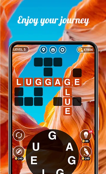 Wordwise® - Word Connect Game  [МОД Бесконечные монеты] Screenshot 4