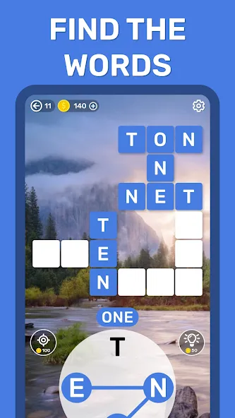 Word Search Puzzle Game  [МОД Mega Pack] Screenshot 3