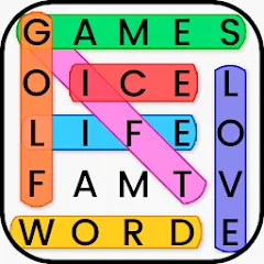 Скачать взломанную Word Search  [МОД Mega Pack] - стабильная версия apk на Андроид