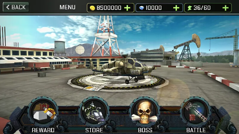 Gunship Strike 3D  [МОД Бесконечные деньги] Screenshot 3