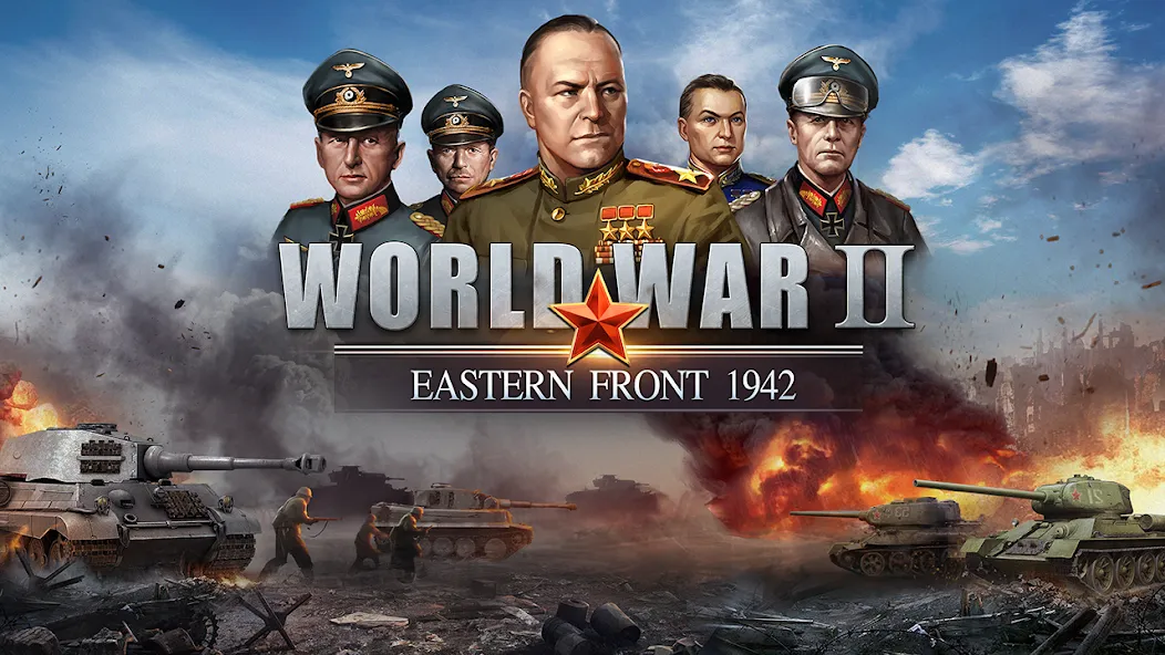 World War 2:WW2 Strategy Games (Вторая мировая война)  [МОД Mega Pack] Screenshot 1