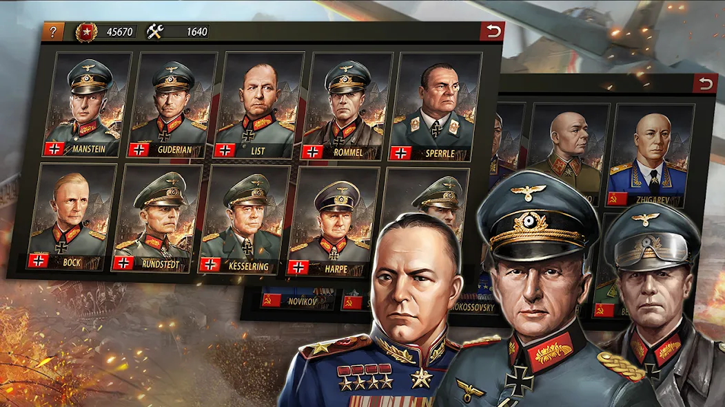 World War 2:WW2 Strategy Games (Вторая мировая война)  [МОД Mega Pack] Screenshot 2