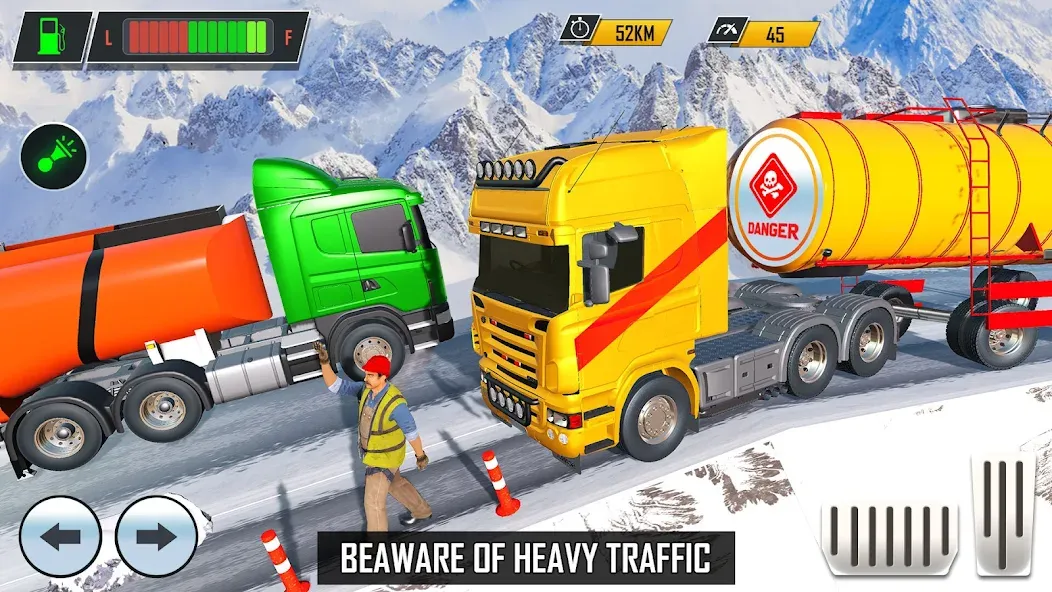 Offroad Oil Tanker Truck Games (Оффроуд Игры на машинецистерне для нефти)  [МОД Все открыто] Screenshot 4