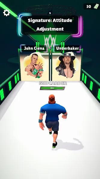 Wrestling Trivia Run (Рестлинг Тривия Ран)  [МОД Menu] Screenshot 4