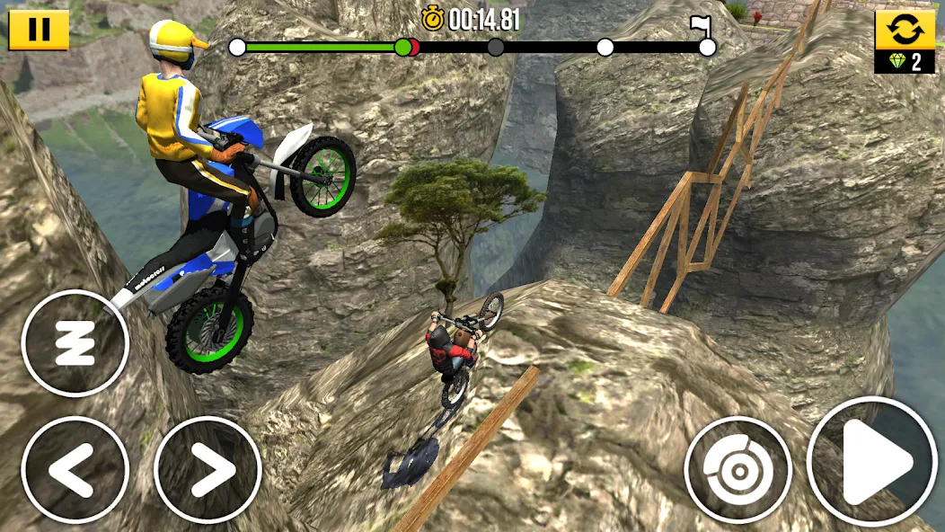 Trial Xtreme Legends (Триал Экстрим Легенды)  [МОД Unlocked] Screenshot 1