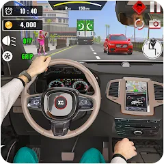 Скачать взлом City Car Driving - Car Games (Сити Кар Драйвинг)  [МОД Unlocked] - полная версия apk на Андроид