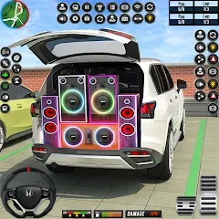 Взломанная School Car Game 3d Car Driving  [МОД Menu] - стабильная версия apk на Андроид