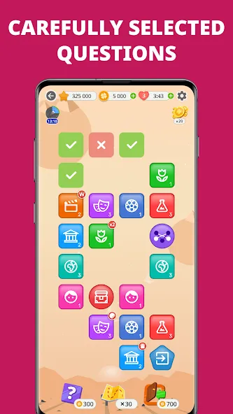 QuizzLand. Quiz & Trivia game (КвиззЛэнд)  [МОД Много монет] Screenshot 3