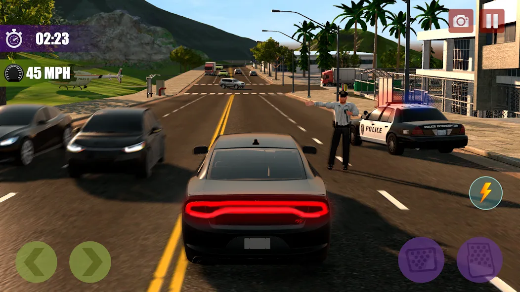 Drive Simulator: Traffic Race  [МОД Много денег] Screenshot 3