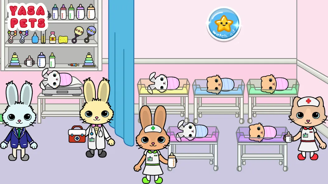 Yasa Pets Hospital (Яса Петс Хоспитал)  [МОД Много монет] Screenshot 2