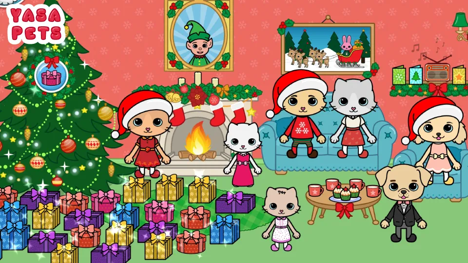 Yasa Pets Christmas (Яса Петс Кристмас)  [МОД Много монет] Screenshot 3