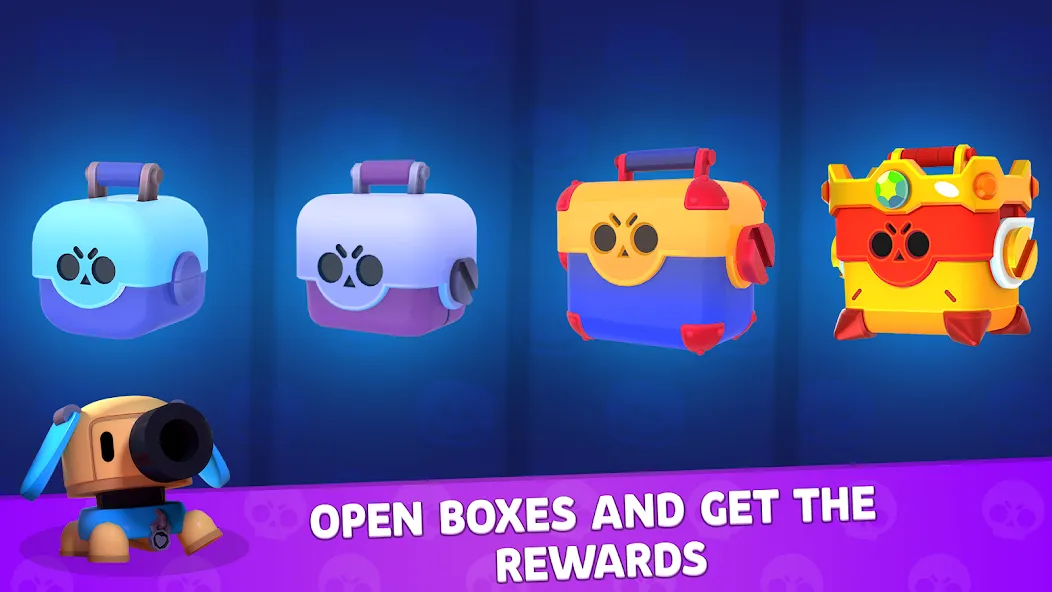 Brawl Box Stars Simulator  [МОД Unlimited Money] Screenshot 3