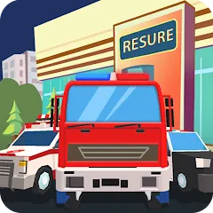 Скачать взлом Idle Rescue Tycoon (Айдл Рескью Тайкун)  [МОД Много денег] - стабильная версия apk на Андроид