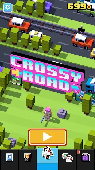 Crossy Road (Кросси Роуд)  [МОД Unlimited Money] Screenshot 1