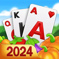 Взлом Solitaire Farm: Card Games (Соляр Фарм)  [МОД Mega Pack] - полная версия apk на Андроид