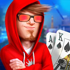 Взломанная HD Poker: Texas Holdem Casino (ХД Покер)  [МОД Menu] - стабильная версия apk на Андроид