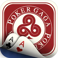 Взломанная PokerGaga: Texas Holdem Live (ПокерГага)  [МОД Много монет] - последняя версия apk на Андроид