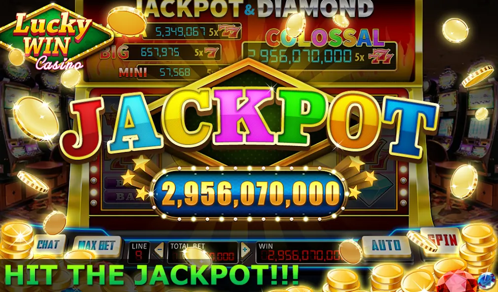 Lucky Win Casino™ SLOTS GAME (Лаки Вин казино СЛОТЫ ИГРА)  [МОД Бесконечные деньги] Screenshot 3