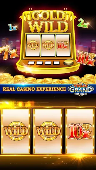 Vegas Grand Slots:Casino Games (Вегас Гранд Слоты)  [МОД Все открыто] Screenshot 2