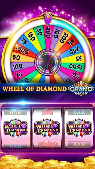 Vegas Grand Slots:Casino Games (Вегас Гранд Слоты)  [МОД Все открыто] Screenshot 4