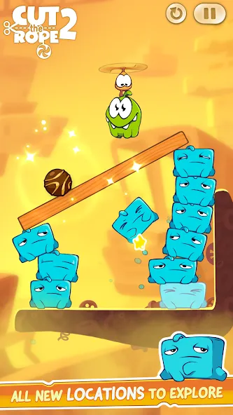 Cut the Rope 2 (Кат зе Роуп 2)  [МОД Все открыто] Screenshot 5