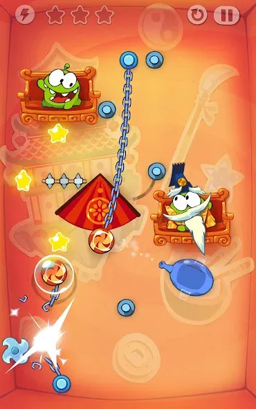 Cut the Rope: Time Travel (Сат зе Роуп)  [МОД Бесконечные монеты] Screenshot 5