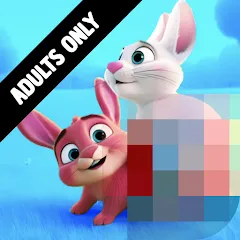 Скачать взлом Bunniiies - Uncensored Rabbit (Банниииз)  [МОД Бесконечные монеты] - последняя версия apk на Андроид