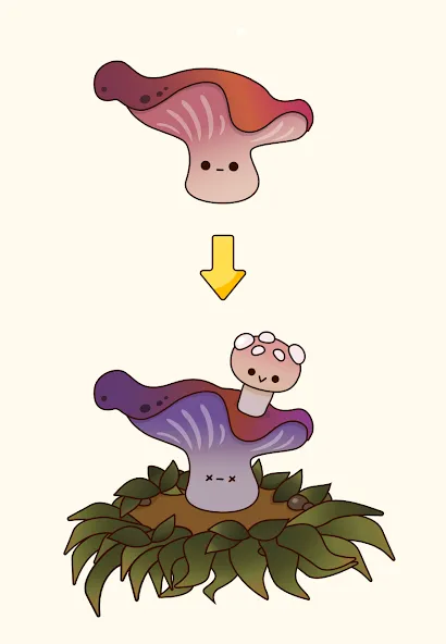 Mushroom Stories Clicker  [МОД Unlimited Money] Screenshot 2