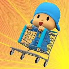 Скачать взлом Pocoyo Run & Fun: Cartoon Jump  [МОД Много денег] - последняя версия apk на Андроид