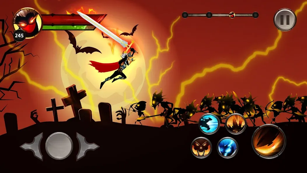 Stickman Legends Offline Games  [МОД Много денег] Screenshot 3