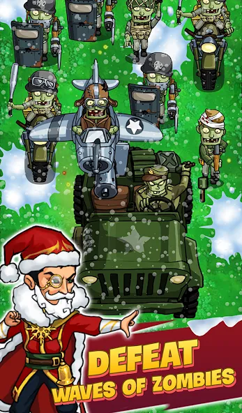 Zombie War Idle Defense Game (Зомби Война)  [МОД Меню] Screenshot 4