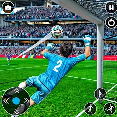Скачать взломанную Soccer Games Football 2022  [МОД Бесконечные деньги] - полная версия apk на Андроид