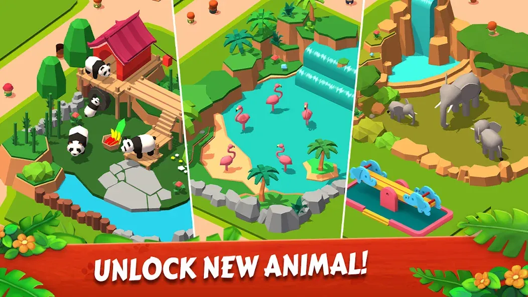 Zoo Tile - Match Puzzle Game (Зу Тайл)  [МОД Menu] Screenshot 1