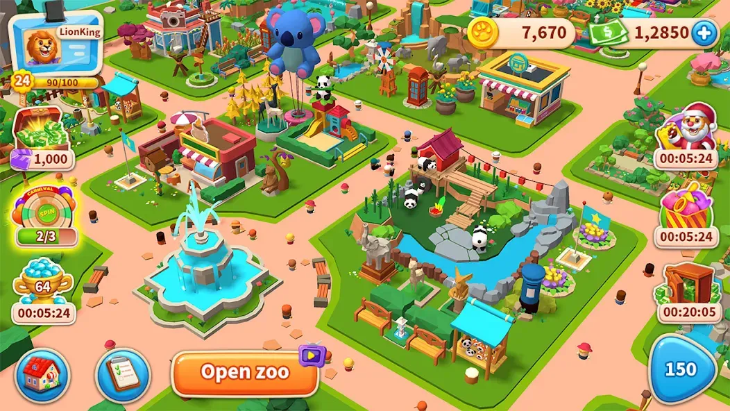 Zoo Tile - Match Puzzle Game (Зу Тайл)  [МОД Menu] Screenshot 5