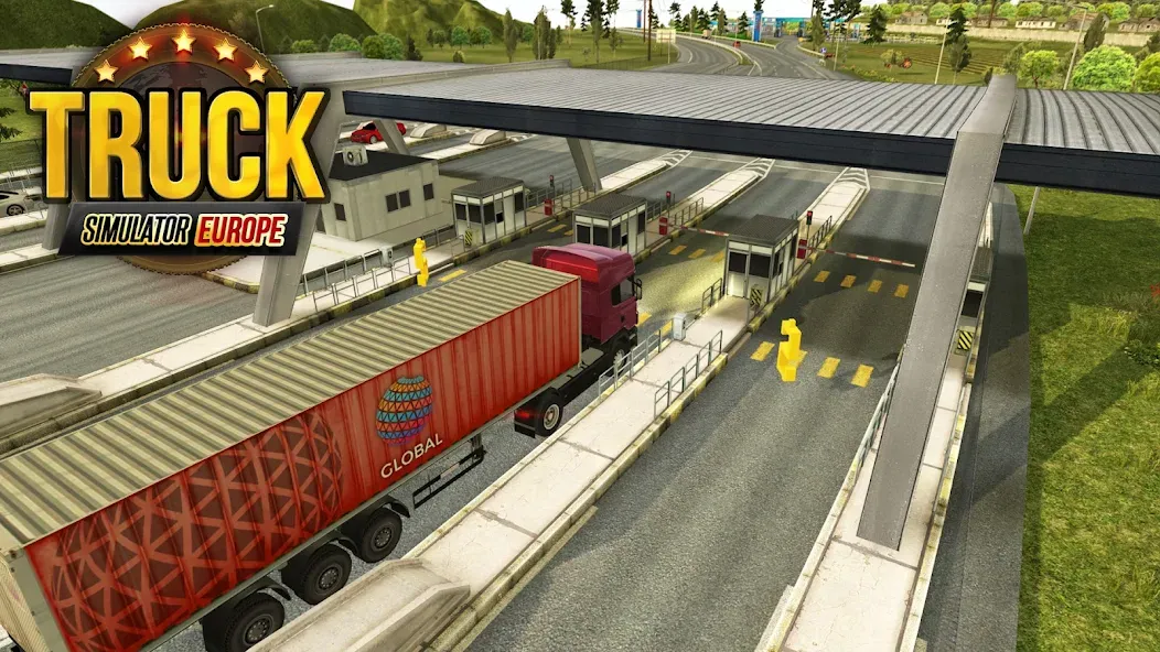 Truck Simulator : Europe  [МОД Unlocked] Screenshot 1