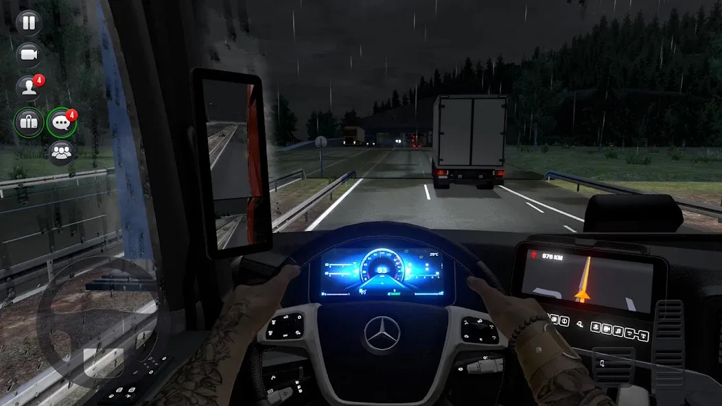 Truck Simulator : Ultimate (Трак Симулятор)  [МОД Mega Pack] Screenshot 4