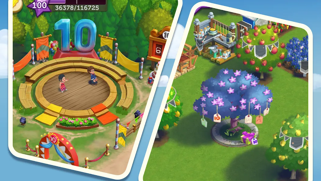 FarmVille 2: Country Escape (ФармВилл 2 С)  [МОД Mega Pack] Screenshot 3