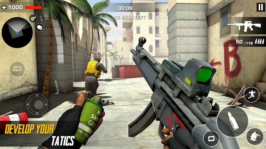 Cover Strike Ops FPS Gun Games  [МОД Много денег] Screenshot 4