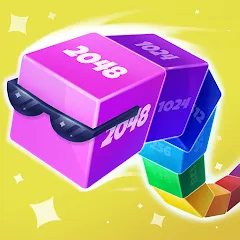 Скачать взломанную Cube Arena 2048: Merge Numbers  [МОД Бесконечные монеты] - последняя версия apk на Андроид