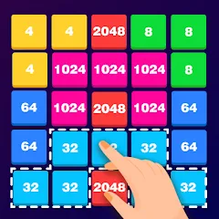 Взлом 2248 Number block puzzle 2048 (Две тысячи двести сорок восемь)  [МОД Меню] - полная версия apk на Андроид