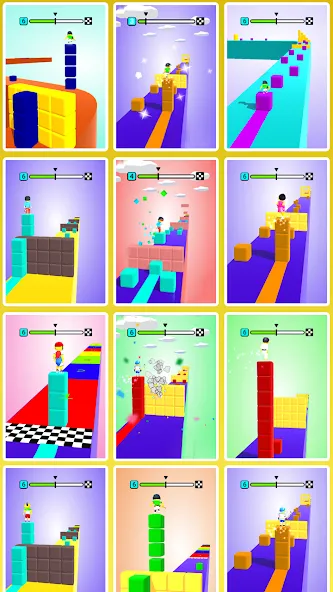 Block Surfer (Блок Серфер)  [МОД Много денег] Screenshot 4