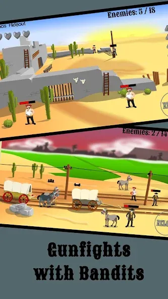 El Gringo: Wild West Cowboy (Эль Гринго)  [МОД Unlocked] Screenshot 5