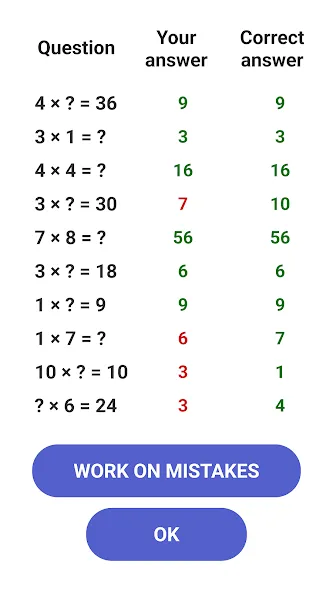 Multiplication Games Math quiz  [МОД Menu] Screenshot 4